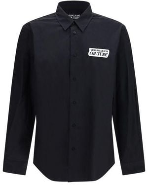 Versace Jeans Couture Cotton Dress Shirt - Blue
