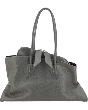 The Attico La Passeggiata Shoulder Bag - Grey