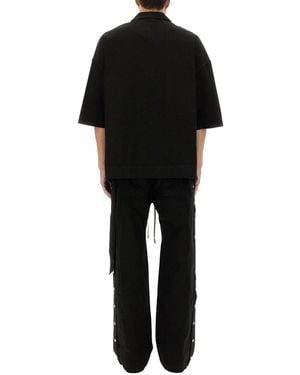 Rick Owens Shirt Cotton - Black
