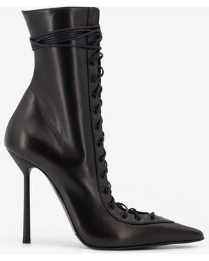 Le Silla Colette 120 Leather Boots - Black