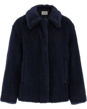 Max Mara 'Mxmfuggito' Coat - Blue