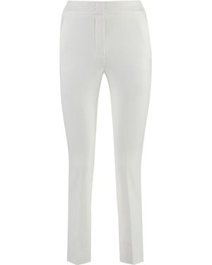 Peserico Cropped Pants - White