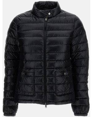 Herno Short Down Jacket With Pockets - Black
