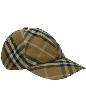 Burberry Cotton Cap (Baseball Hat) - Green