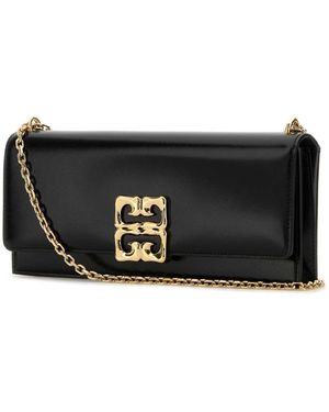 【関税＆送料込み】Givenchy 4G Liquid Clutch Givenchy 4G Liquid Clutch Bag | Black | FARFETCH