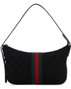 Gucci Gucci Lunetta Shoulder Bag - Black