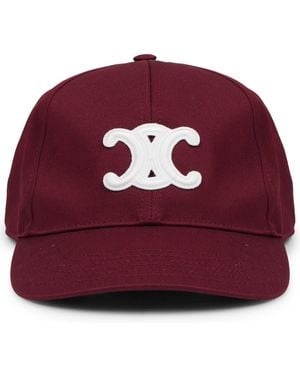 Celine Cappello Da Baseball Con Logo - Red