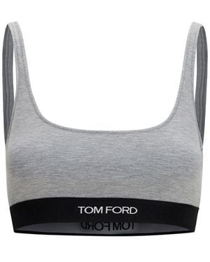 Tom Ford Modal Sport Bra Clothing - Gray