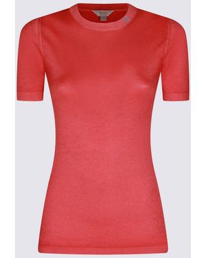 Malo Dark Wool Knitwear - Red