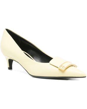 Sergio Rossi With Heel Leather 100 - White