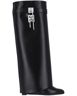 Givenchy Shark Lock Boots - Black
