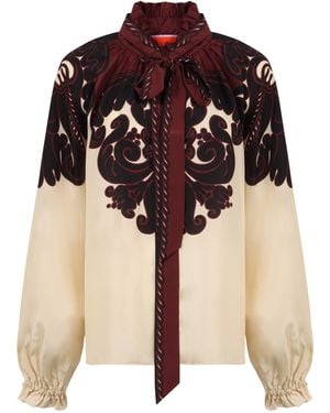 La DoubleJ Cerere Silk Blouse - Multicolour