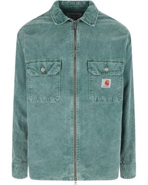 Carhartt Reynold Shirt Jacket Zip Jacket - Green