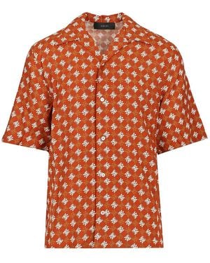 Amiri Ma Quad Camp Shirt - Orange