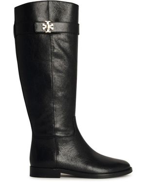 Tory Burch T Lock Riding Boot For Equest - Black