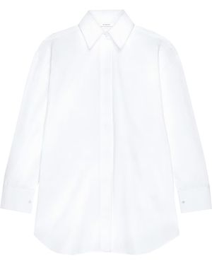 Givenchy Wrapped Long Sleeve Shirt Camicia - White