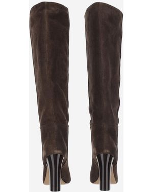 Paris Texas Boots Lavinia 100 Leather - Brown