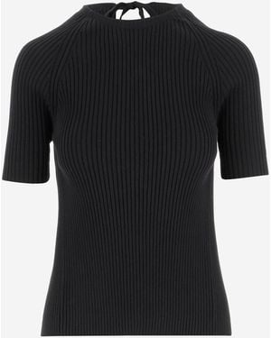 Tory Burch T-Shirts - Black