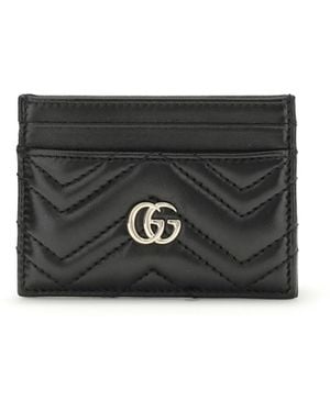 Gucci Gg Marmont Cardholder - White