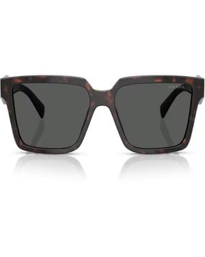 Prada Prada Pr 24Zs 17N40L Root Tartarugato Sunglasses - Gray