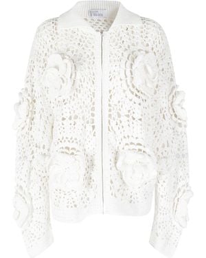 GIUSEPPE DI MORABITO Bomber Jacket Giacca - White