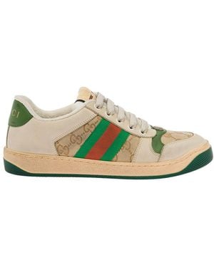 Gucci Screener Trainers - Green