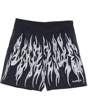 Purple Brand Short - Blue