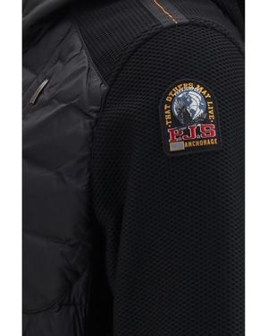 Parajumpers Jacket Nolan Hybrid Inner: Duck Down Padded - Black