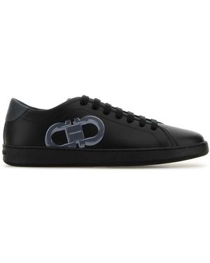スニーカー Salvatore Ferragamo Black Leather Brandy 1 Sneakers Salvatore Ferragamo Black Leather Brandy 1 Sneakers | Grailed