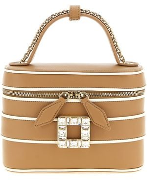 Roger Vivier Micro Vanity Très Vivier Handbag - Metallic