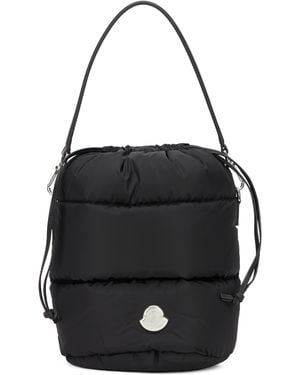 Moncler Handbag Padded Polyamide Handbags - Black