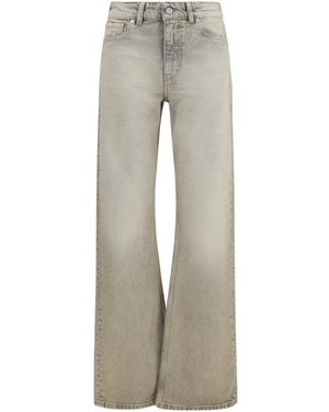 Our Legacy Straight-Leg Denim Jeans - Gray