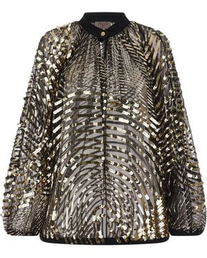 PUCCI 'Iride' Blouse - Black