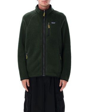 Patagonia Retro Pile Fleece Jacket - Black
