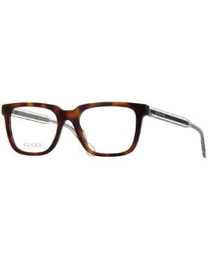 Gucci Frame And Lens Eyeglasses - Brown