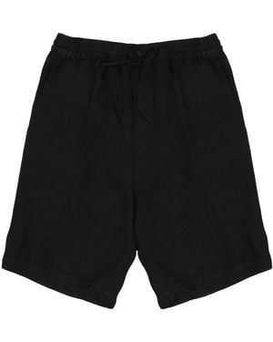 120% Lino Linen Shorts - Black
