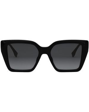 Fendi Ff Diamonds Sunglasses - Black