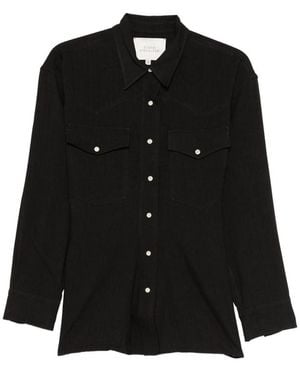 Studio Nicholson Buttoned Pocket Shirt - Black