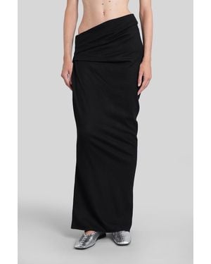 Entire studios Wool Skirt Skirt - Black