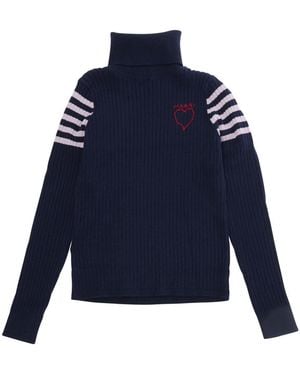 Marni Sweater Cotton-Wool Tops - Blue