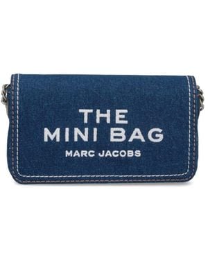 Marc Jacobs Mini Bag The Denim Chain - Blue