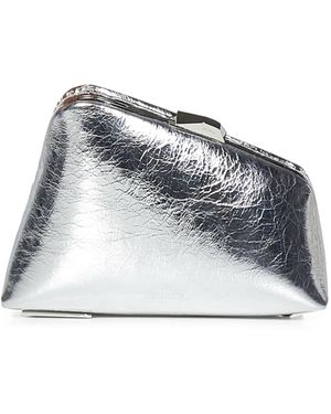 The Attico Midnight Mini Clutch - Grey