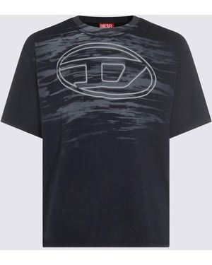 DIESEL Dark Cotton T-Shirt - Black