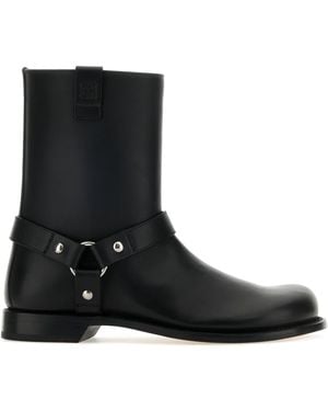 Loewe Campo Biker Boot - Black