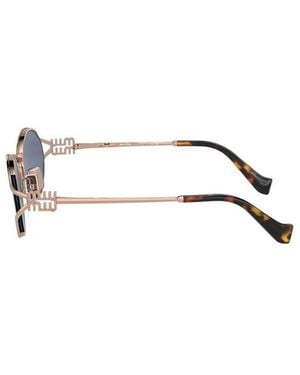 Miu Miu Miu Sunglasses- Metal (Other) Eyewear - Metallic