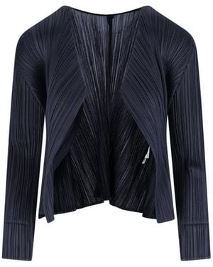 ♦️週末SALE PLEATS PLEASE プリーツプリーツ　カーディガン 長袖 Pleats Please Issey Miyake Cardigans for Women | Online Sale up to