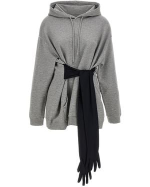 MM6 by Maison Margiela Cotton Short Dress - Grey