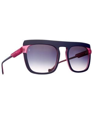 Caroline Abram Noelia Acetato Sunglasses - Blue