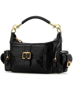 Chloé Biscuit Leather Nacha Handbag in Brown | Lyst UK