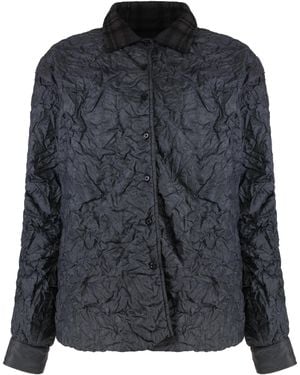 Maison Margiela Reversible Padded Jacket Lanavergine Trench & Raincoats - Black